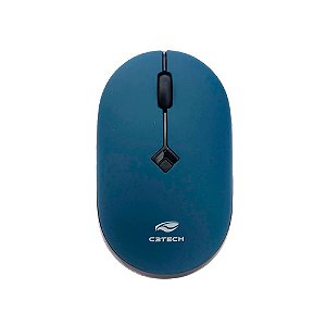 Mouse Sem Fio RC Nano 1600DPI M-W60BL Azul C3TECH