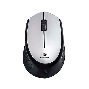 Mouse Sem Fio C3Tech M-W50SI RC Nano 1600DPI Prata