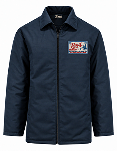 Rout Work Jacket — Navy / Classic Patch
