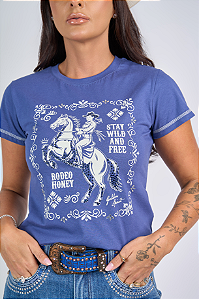 T-Shirt Miss Country Stay Wild 3434