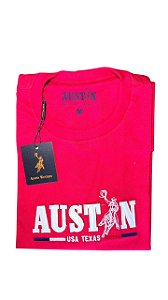 Camiseta Masculina Bordada Austin Western