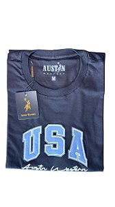 Camiseta Masculina Bordada Austin Western