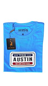 Camiseta Masculina Bordada Austin Western