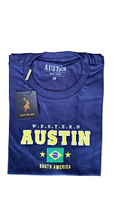 Camiseta Masculina Bordada Austin Western