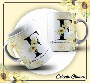 Caneca Alfabeto Girasol