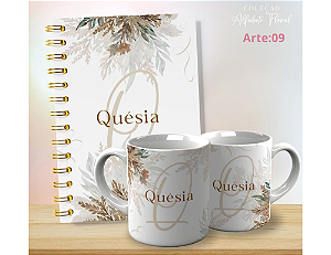 Combo Caderno + Caneca