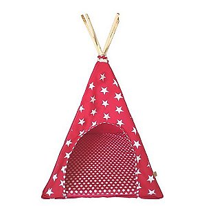 Tenda para Gatos - Star Rosa