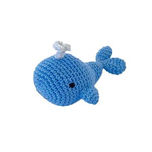 Baleia Amigurumi com Catnip