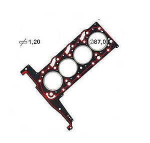 JUNTA DE CABEÇOTE TRANSIT 2.2 16V 1,20MM