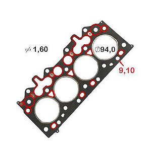 JUNTA DE CABEÇOTE TRANSIT 2.4 16V DURATORK 1,20MM