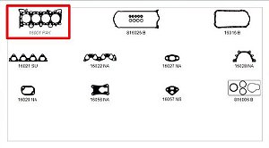 JOGO MOTOR CIVIC 1.6 16V MTR D16Z6