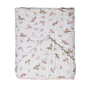 Toalha de Banho Soft Bamboo Mami Com Capuz Estampada - Primavera