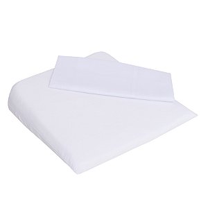 Travesseiro Papi Confort para Carrinho com Fronha Extra - Branco