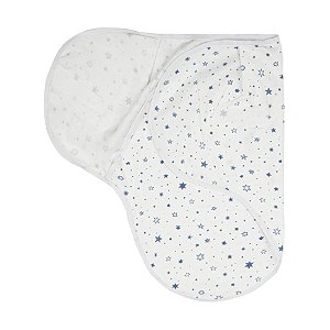 Cueiro Swaddle Ajustável Papi Composê 70cmx62cm - Constelação