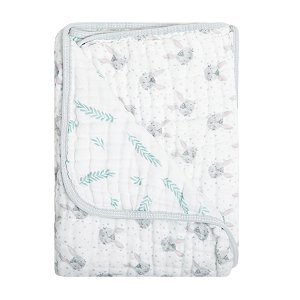Cobertor Papi Soft Estampado 1,0m x 80cm - Coelhinho