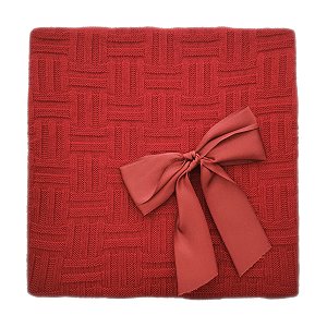Manta Tricot Michelle Baby 80x80 - Vermelha