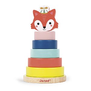 Raposa de Empilhar 7 Peças Baby Forest - Janod
