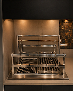 Grill Tubular Inox 304 Sob Medida