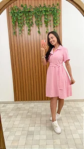 vestido chemise/ou camiseiro