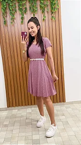 vestido evasê