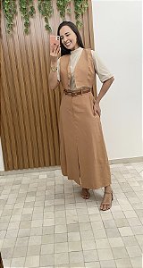 Conjunto Midi Caramelo