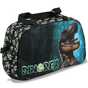 Bolsa de Viagem Infantil Vou Leve Dinossauro Rex