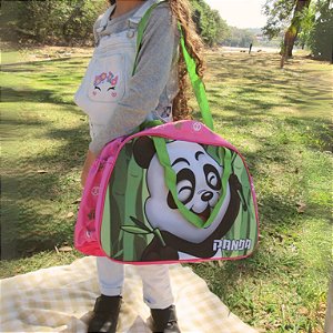 Bolsa de Viagem Infantil Panda - Vou Leve