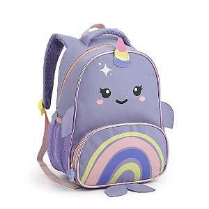 Mochila Costas Infantil Pequena Narval Zoop Seanite