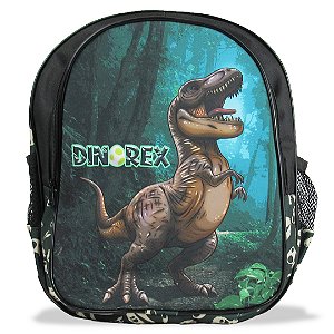 Mochila Costas Dinossauro Rex Tamanho M - Vou Leve