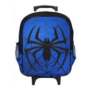 Mochila Com Rodinhas Spider Tamanho M - Vou Leve