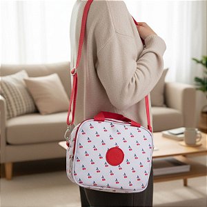 Lancheira Térmica Cereja - Vou Leve