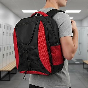 Mochila Adulto Juvenil Vermelha - Vou Leve