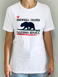 Camiseta Branca Snowball - California Republic