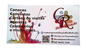 Cartões de Visita Fotográfico.