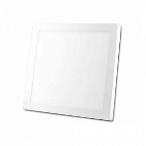 Painel Led Sobrepor Quadrado Foco 18W 21x21 Bivolt 6500K
