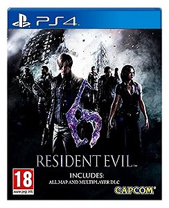 Resident Evil 6 para ps4 - Mídia Digital