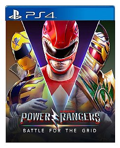 Power Rangers Battle For The Grid para ps4 - Mídia Digital