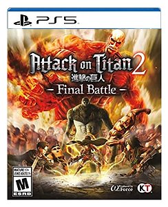 Attack on Titan 2 Final Battle para ps5 - Mídia Digital