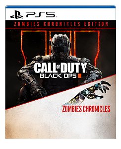 Call of Duty Black Ops III - Edição Zombies Chronicles para ps5 - Mídia Digital