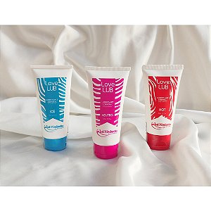 Kit 3 Lubrificantes Sexo Anal ou Vaginal