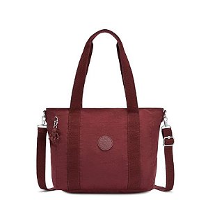 BOLSA KIPLING ASSENI S INTENSE MAROON