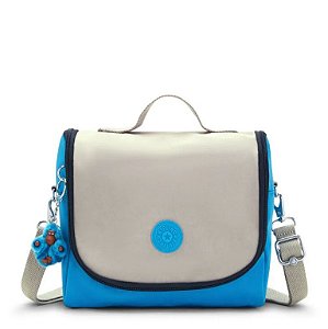 LANCHEIRA KIPLING NEW KICHIROU HAKE BLUE BE