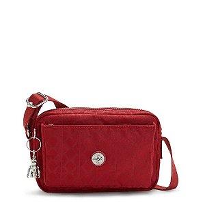 BOLSA KIPLING ABANU SIGNATURE RED