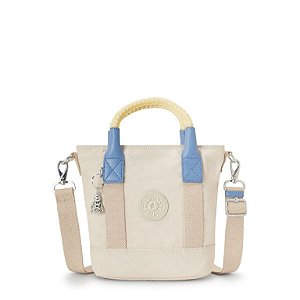 BOLSA KIPLING ANGEL S LIGHT SAND M