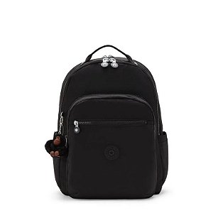 MOCHILA KIPLING SEOUL LAP TRUE BLACK