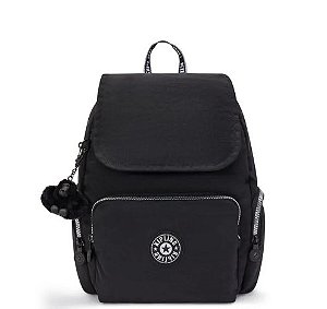 MOCHILA KIPLING CITY ZIP S GLORIOUS SILVER