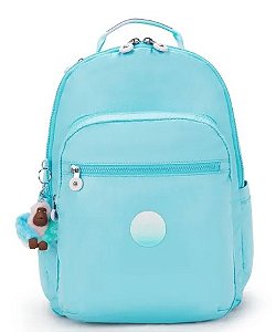 MOCHILA KIPLING SEOUL SEA BLUE MET