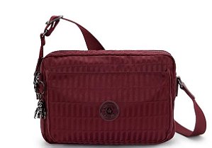 BOLSA KIPLING ABANU M MAROON TILE  VINHO