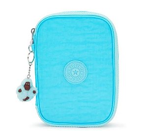 ESTOJO KIPLING 100 PENS GALAXY TURQUESE