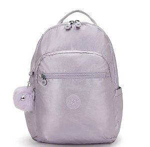MOCHILA KIPLING SEOUL LILAC METALLIC